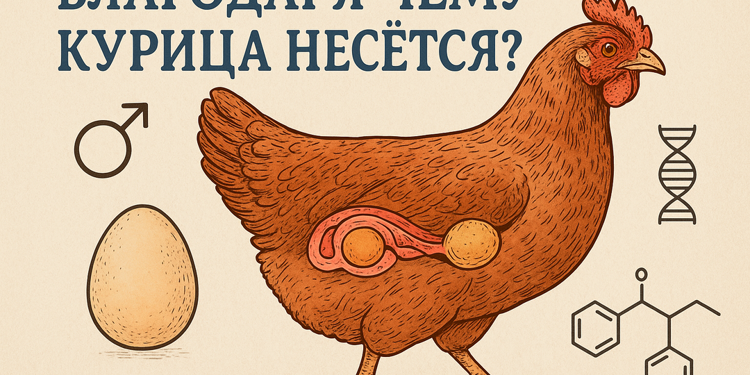 Благодаря чему курица несётся?
