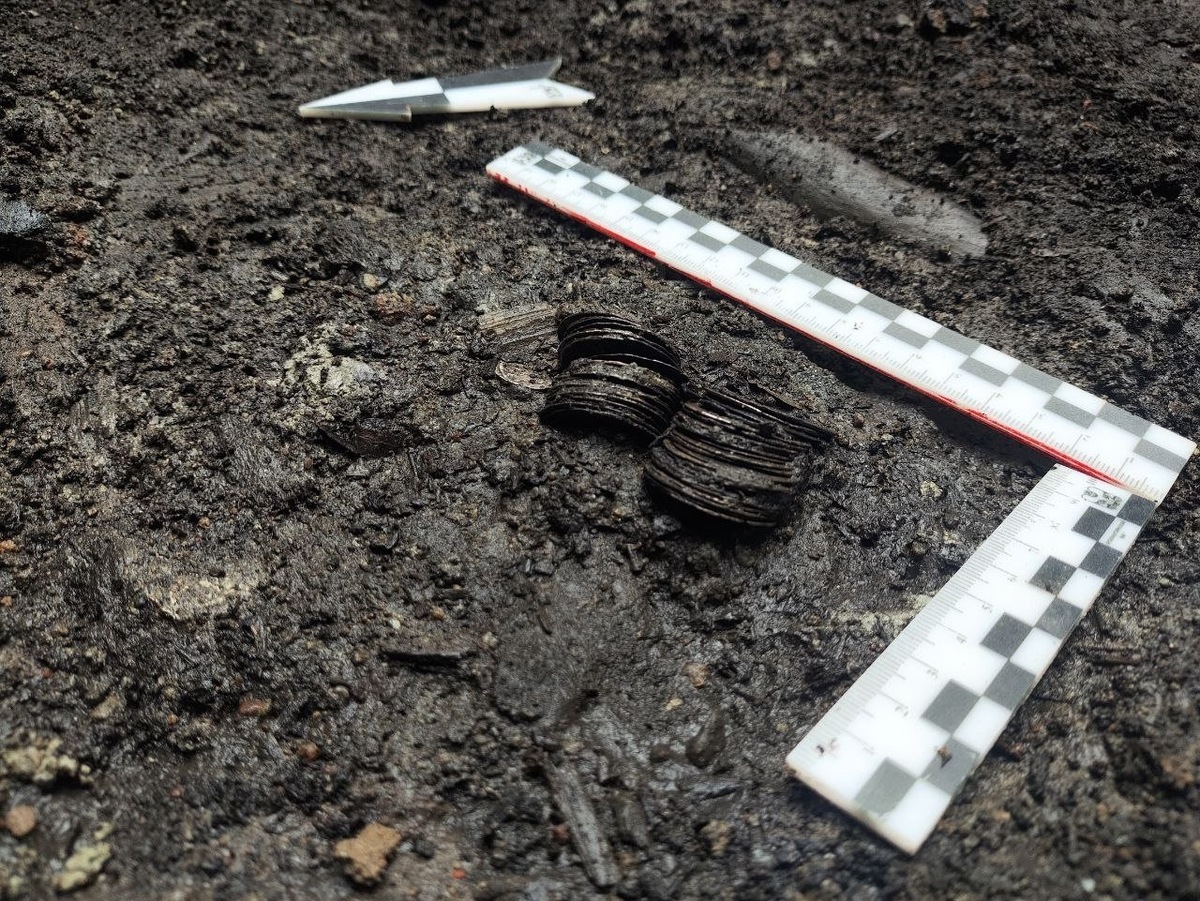    Монеты обнаружили во время ремонта одной из улиц Смоленска