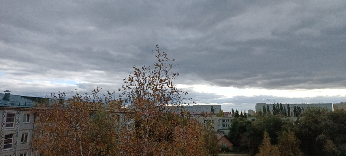 Вот такая уже не теплая осень 