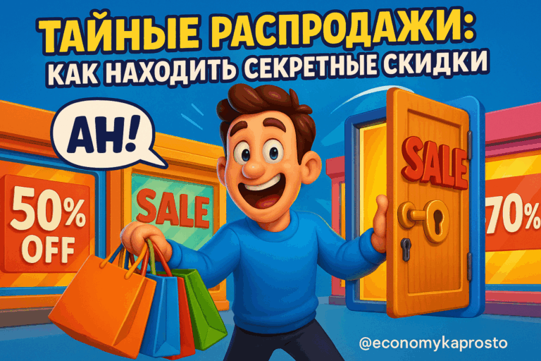    Тайные распродажи: как находить секретные скидки admin