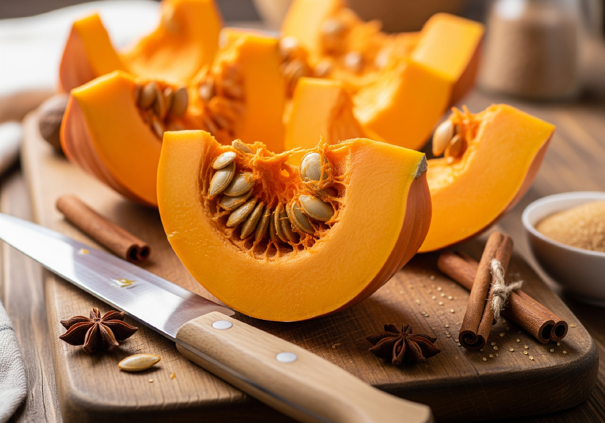 Подготовка тыквы