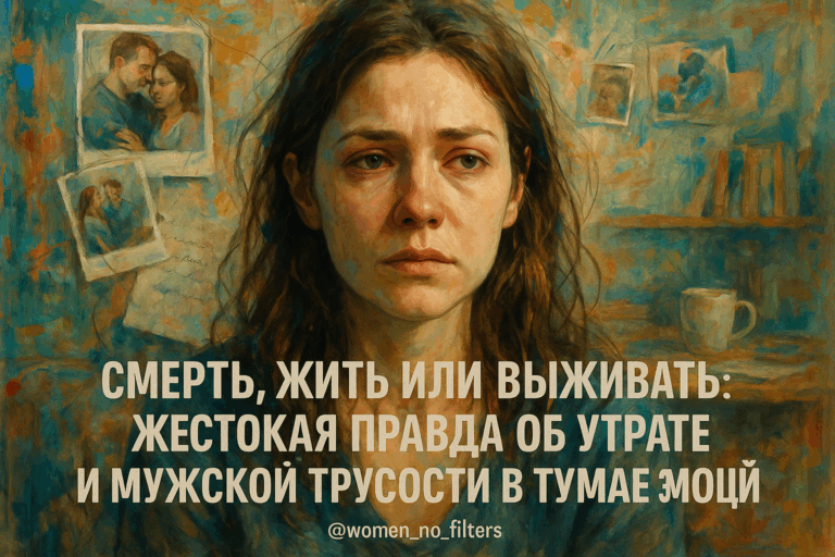    Смерть, жить или выживать: жестокая правда об утрате и мужской трусости в тумане эмоций admin