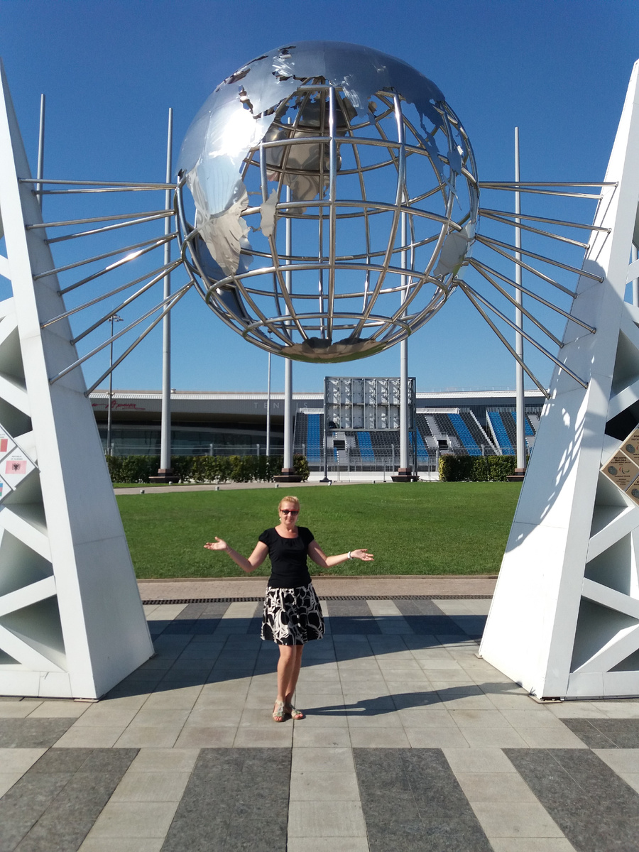 Автор канала в Олимпийском парке Сочи, 2016 