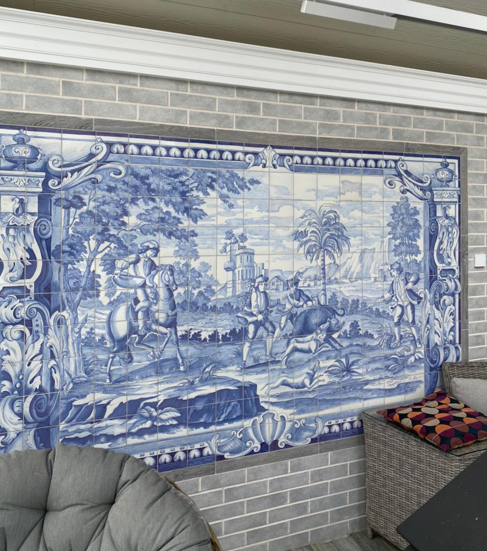 панно из керамики 