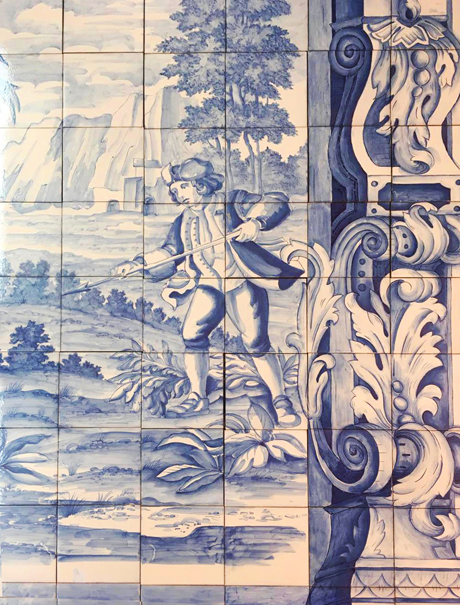 Роспись плитки