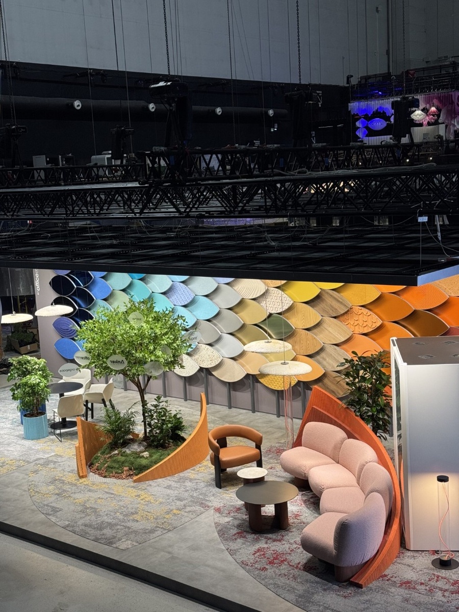 Дизайн павильона OfficeNext для Smart group (Смарт Групп), бюро "ОфисПроект"