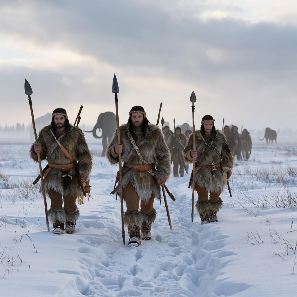 Они вышли из мамонтовой степи