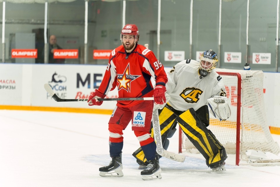    Матч закончился со счетом со счетом 4:2. Фото: ХК «Ижсталь»