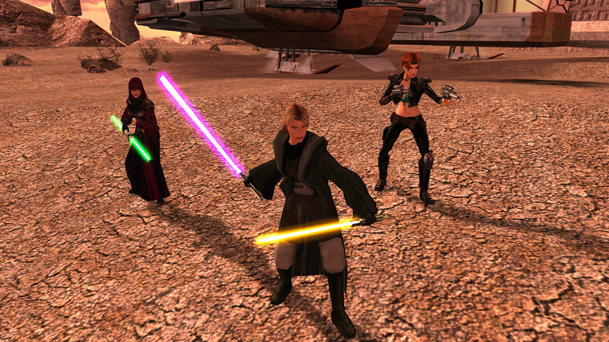 В сети появились кадры из ремейка Star Wars: Knights of the Old Republic