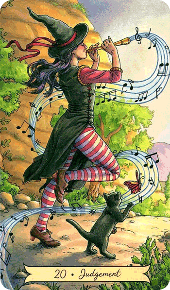 повседневное таро ведьмы, 20 Суд