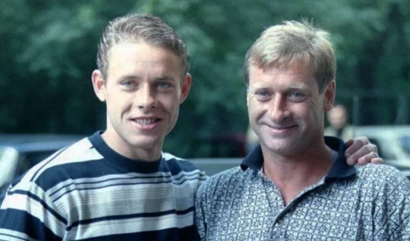   Павел Буре с отцом