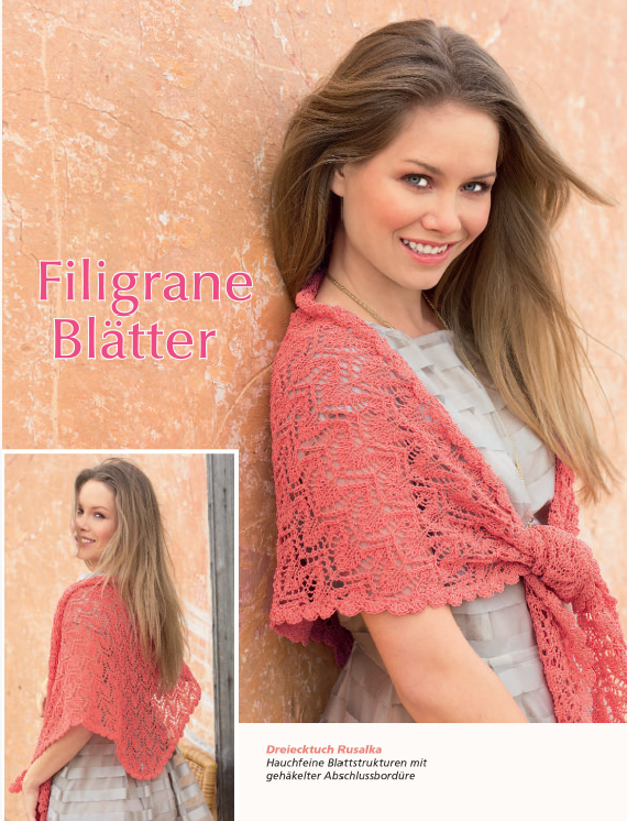 спец. выпуск "TUCHER&SCHALS" немецкого журнала "STRICKEN&HAKELN" 1/2025.