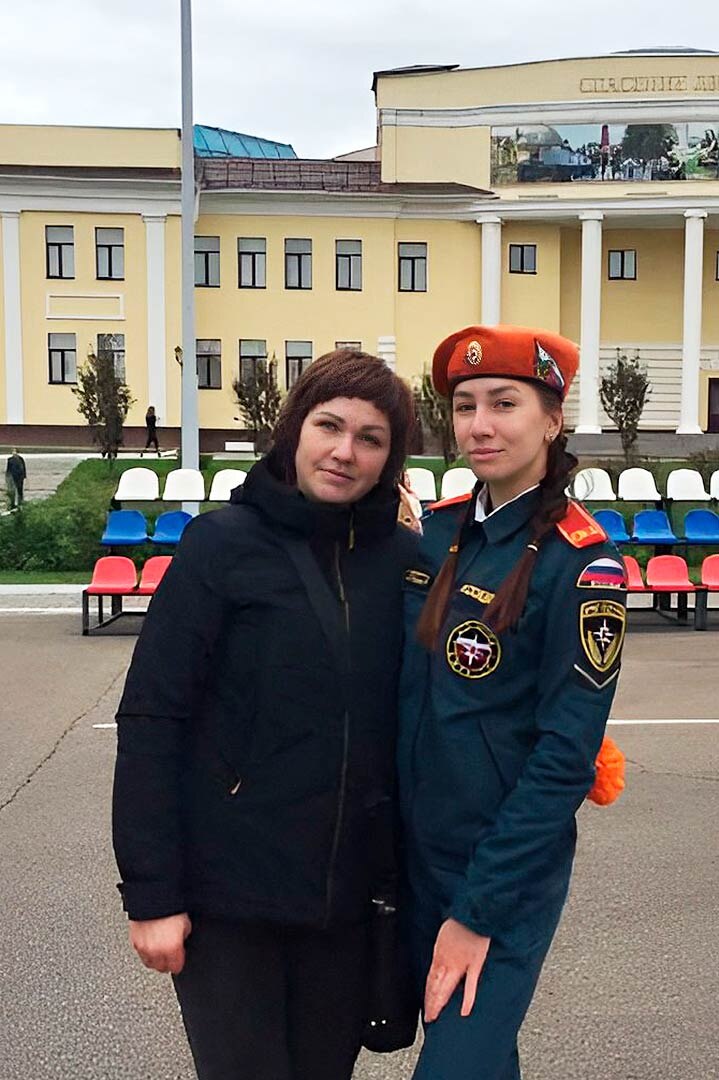 Наталья КОСИЦИНА с дочерью Ульяной в Железногорске. Фото из архива Натальи КОСИЦИНОЙ.