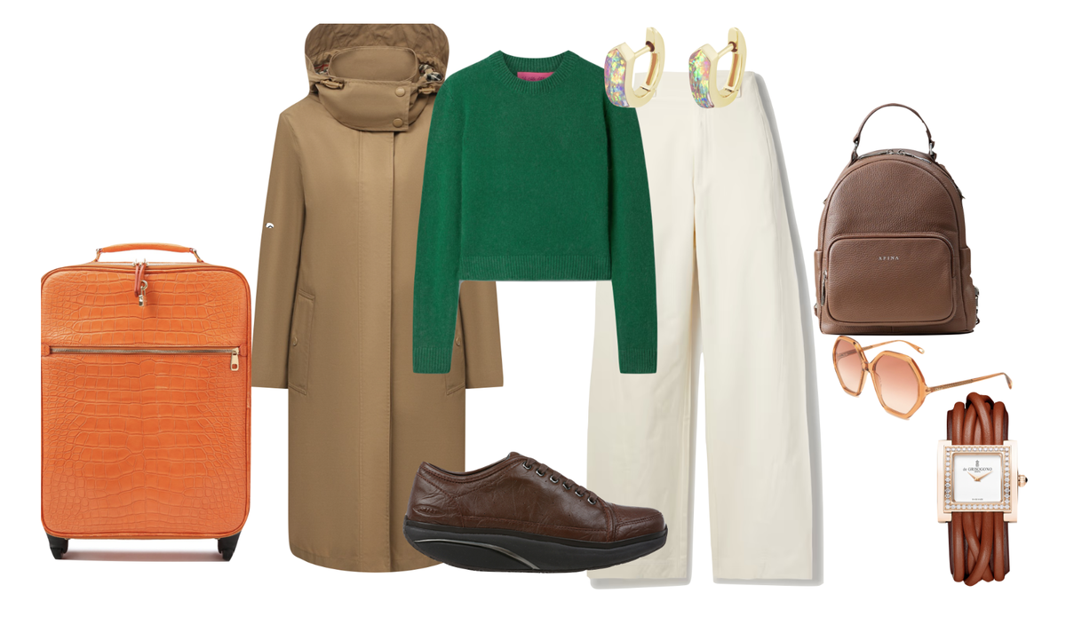 Из моих "Книг стиля". Простенький комплект, но при светлых и нейтральных оттенках особенно живо выглядят цветные акценты. Ну, и аксессуары, конечно. Без них всё всегда как пижама, сколько денег ни отдай. 