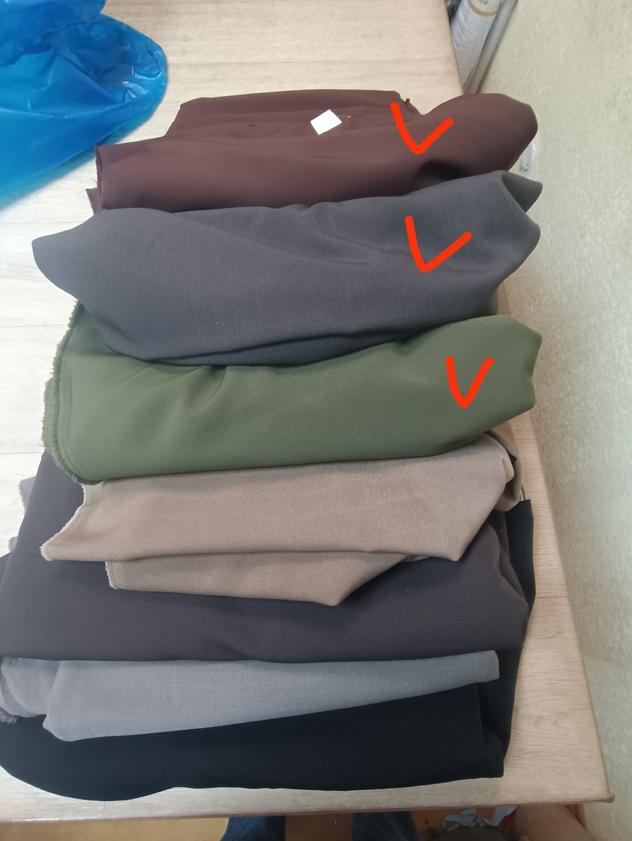 Главное, не перепутать, кому из какой ткани😉