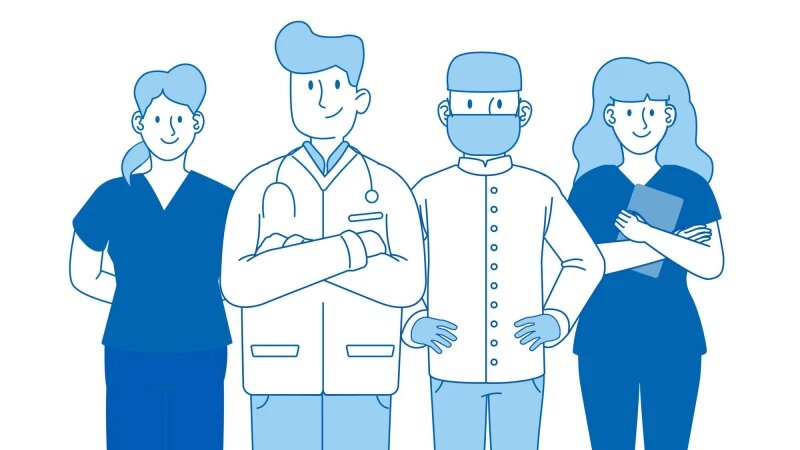     Медики. Врачи. Фото: ru.freepik.com, автор freepik.