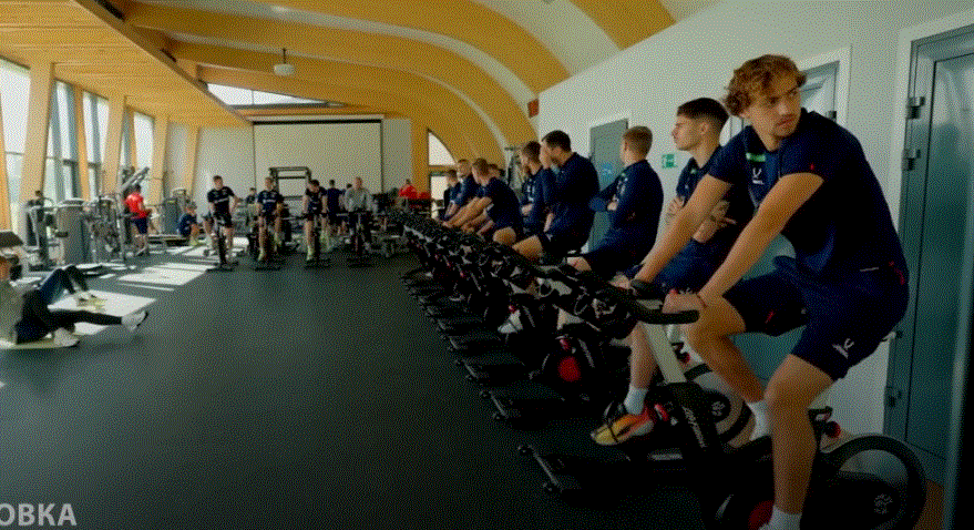 Сборна по футболу в Новогорске. Фото с сайте "Сборная России по футболу"