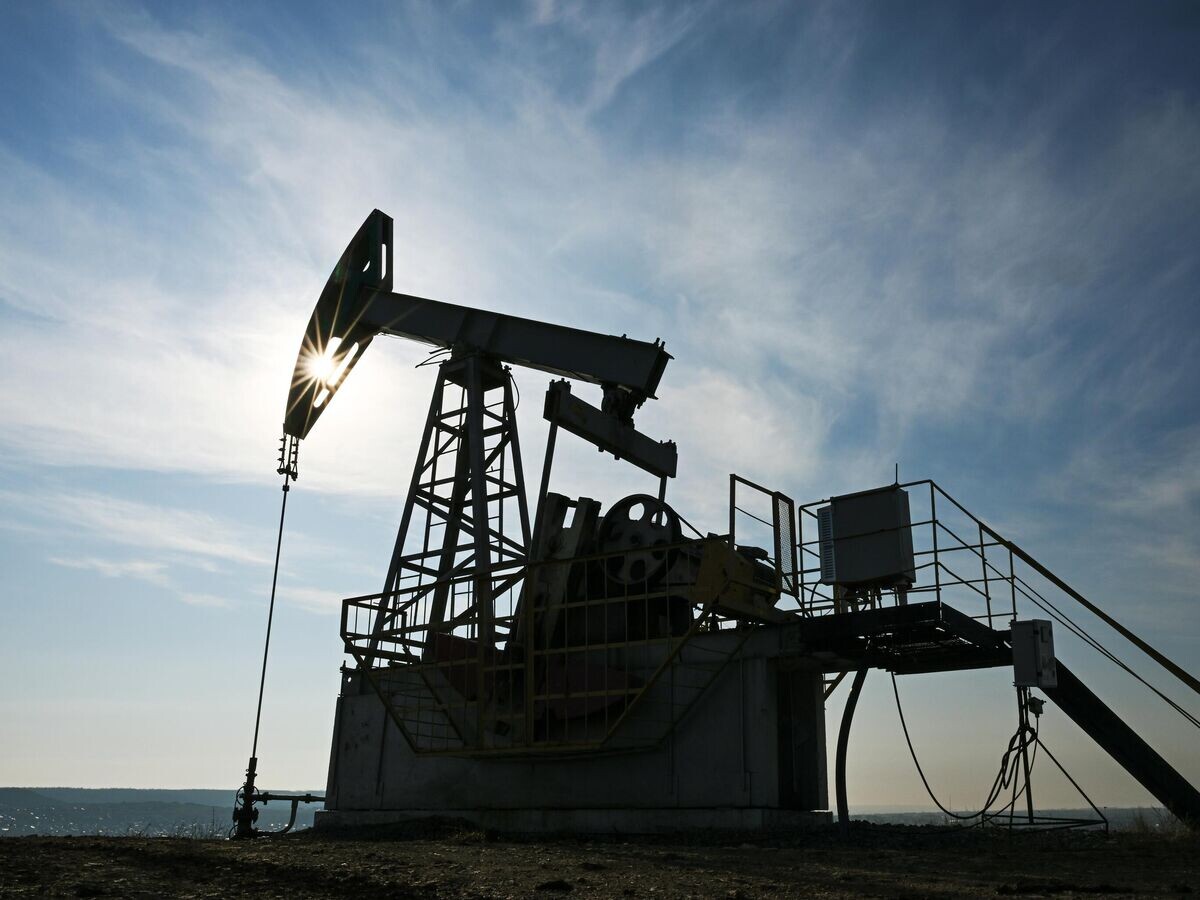    Добыча нефти в Татарстане© РИА Новости / Максим Богодвид