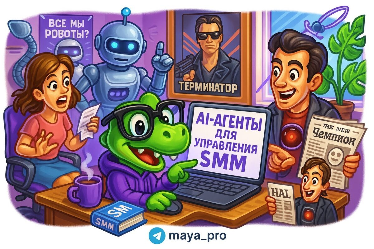    Эволюция SMM: как AI-агенты меняют игру в управлении социальными сетями Артур Хорошев