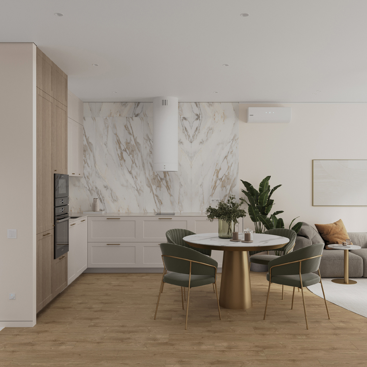 ЖК Сhicago, Новосибирск — дизайн интерьера от компании Стройка Века