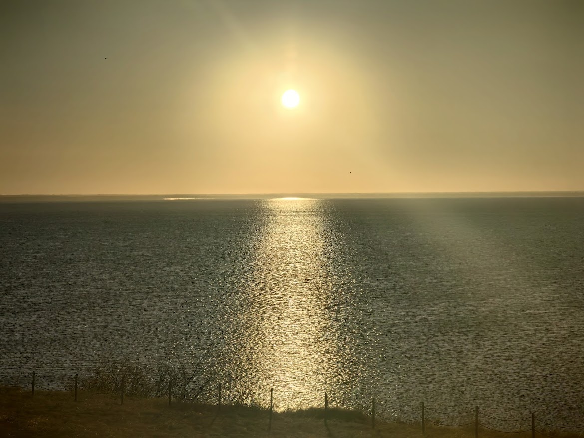Волга в районе села Золотое Саратовской области. Фото сделано буквально вчера на рассвете, когда я восхищалась бескрайностью любимой реки.  