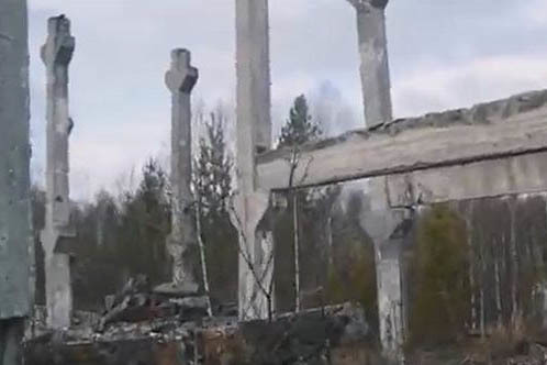 объект в/ч 61885 под Нижней Салдой, фото Дмитрия Богданова