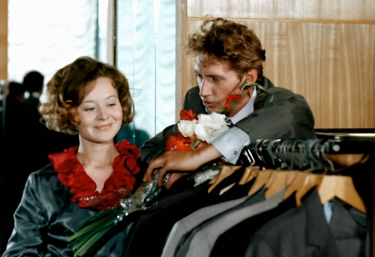 Кадр из четырёхсерийного фильма «Большая перемена», производство киностудии «Мосфильм», Творческое объединение «Телефильм», режиссёр Алексей Коренев, 1973 г.