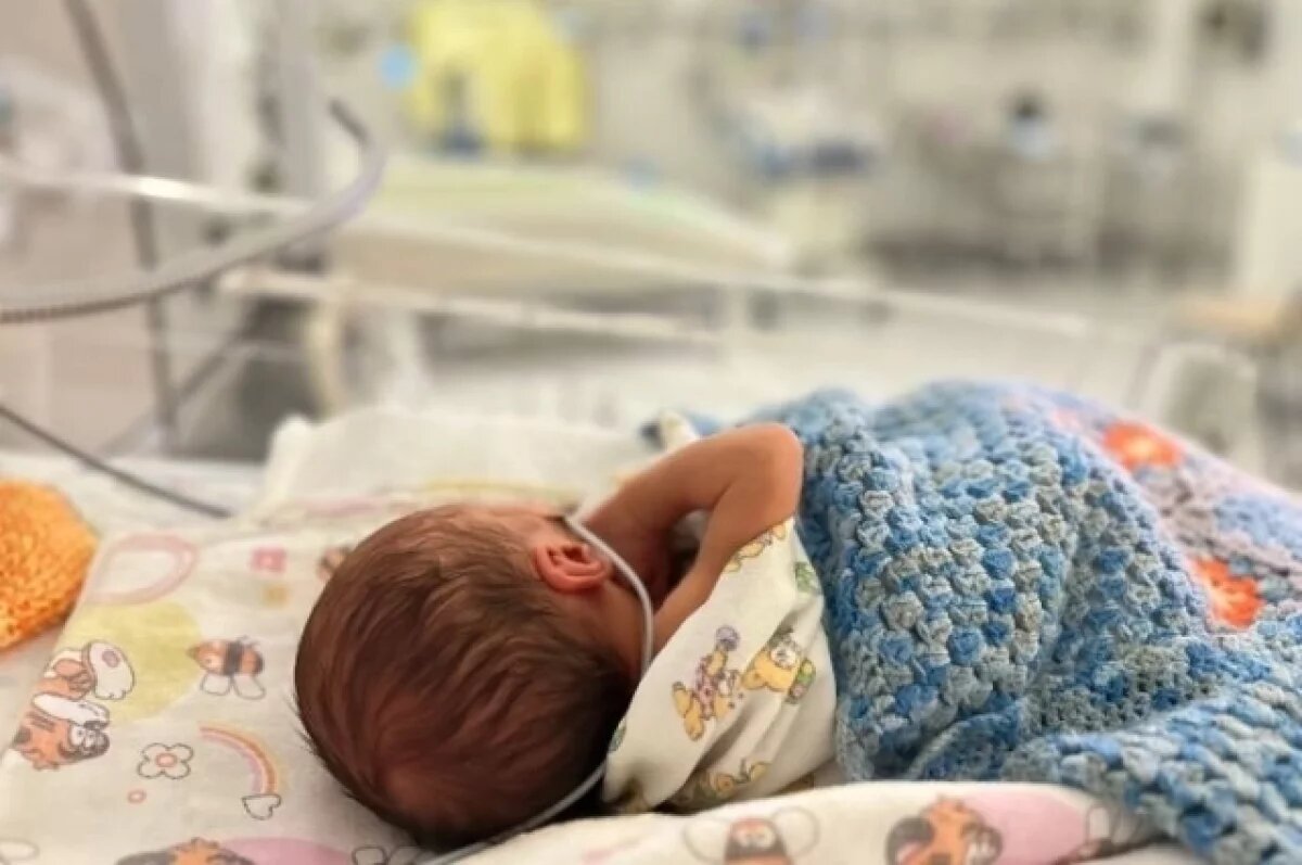    В Красноярске родился малыш весом 580 граммов