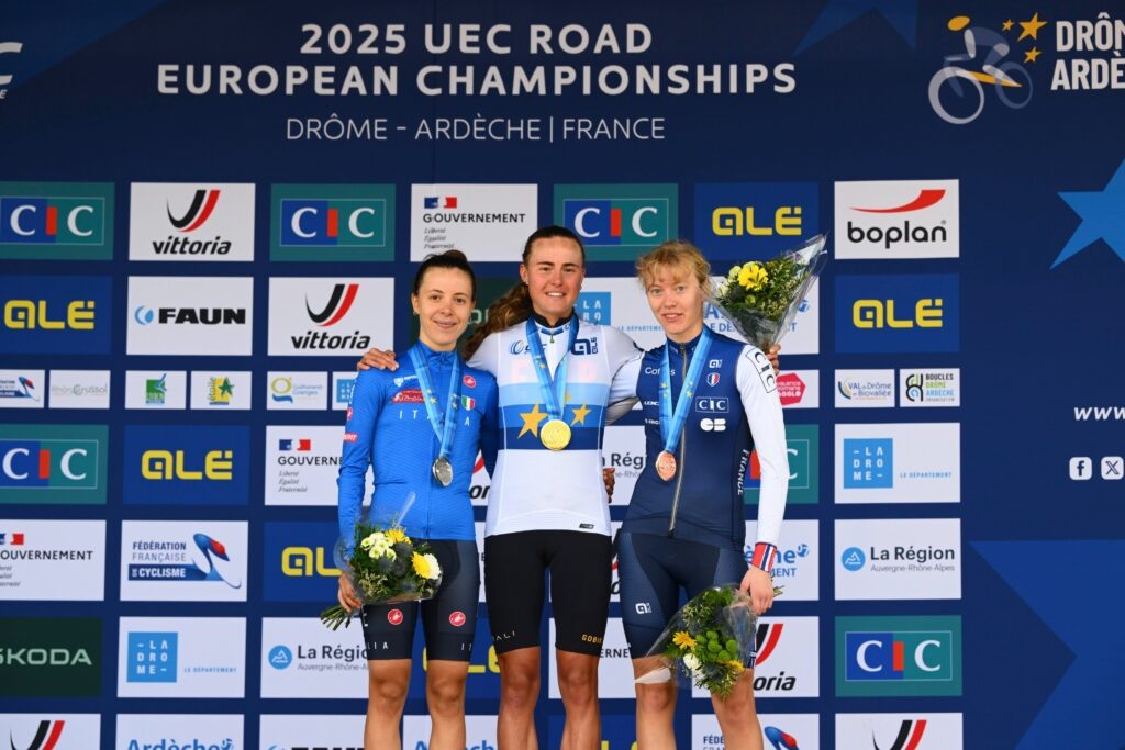    Паула Блази из Испании завоевала титул чемпионки Европы по велоспорту среди девушек-андеров