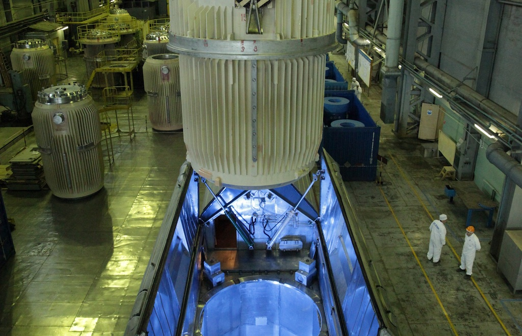 Внутренний цех «Маяка», оборудование радиохимического завода. Источник: Atomic-Energy.ru