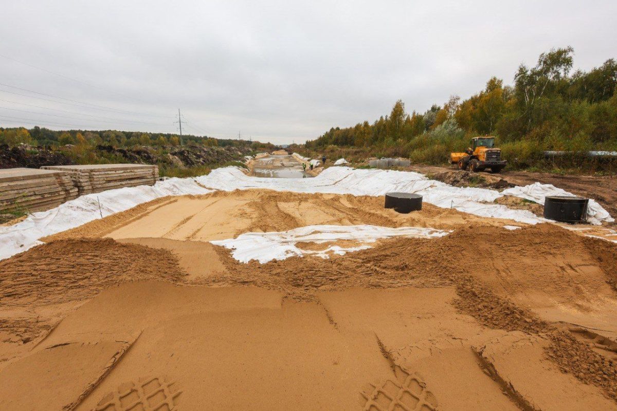    Новая дорога позволит убрать грузовой транспорт из жилых районов