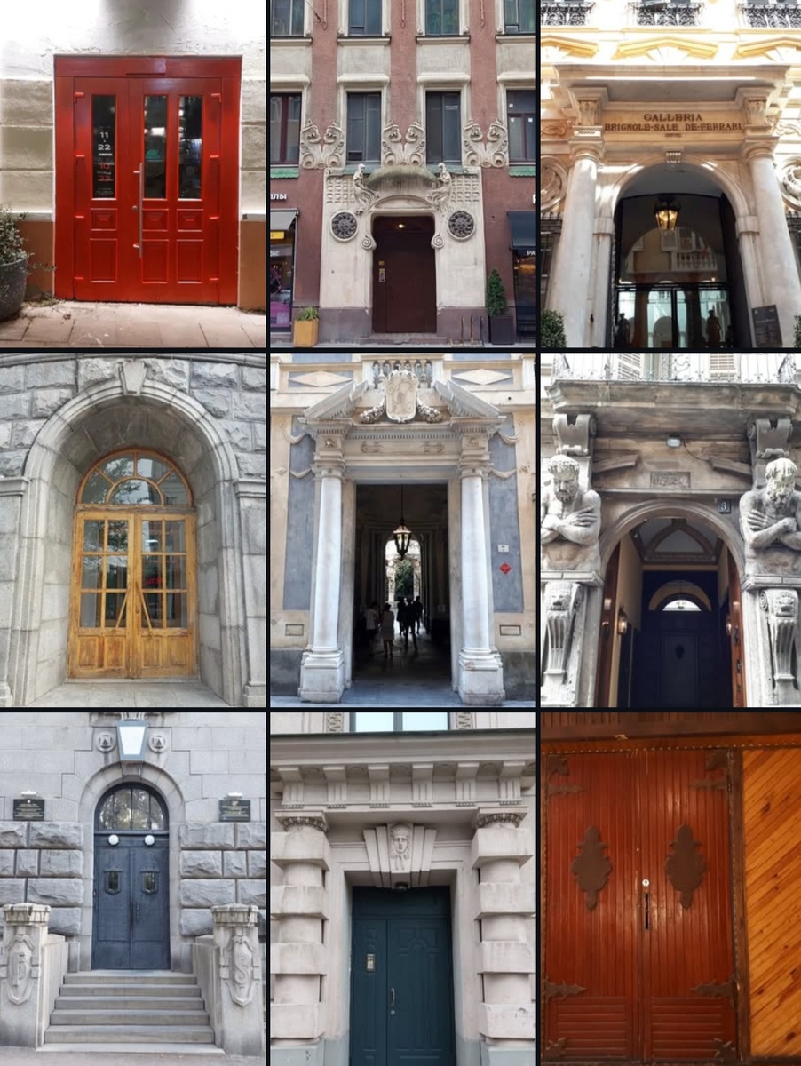 Есть тут и пара "свеженьких" дверей из Владивостока и Хабаровска