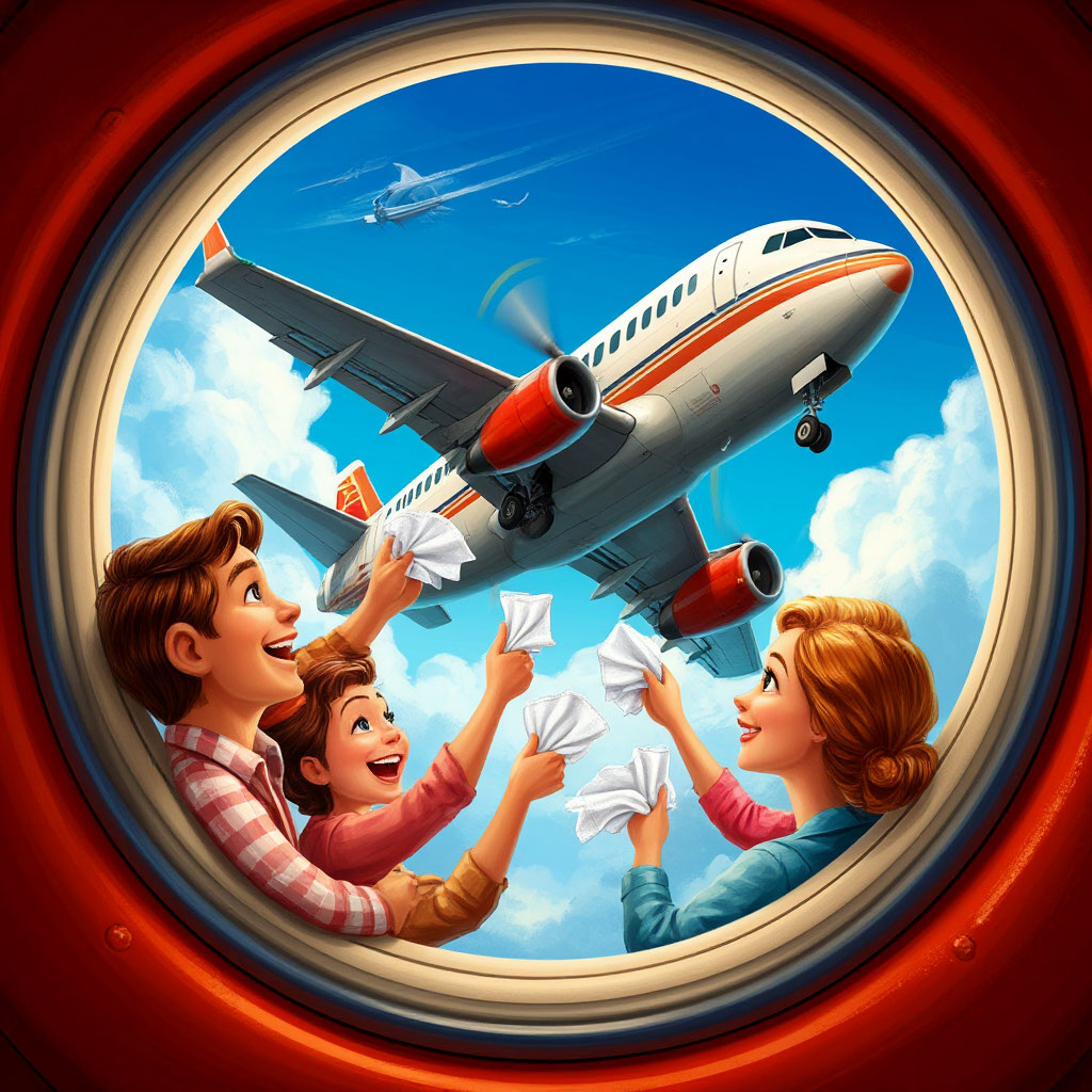 Мы улетаем на большом воздушном...