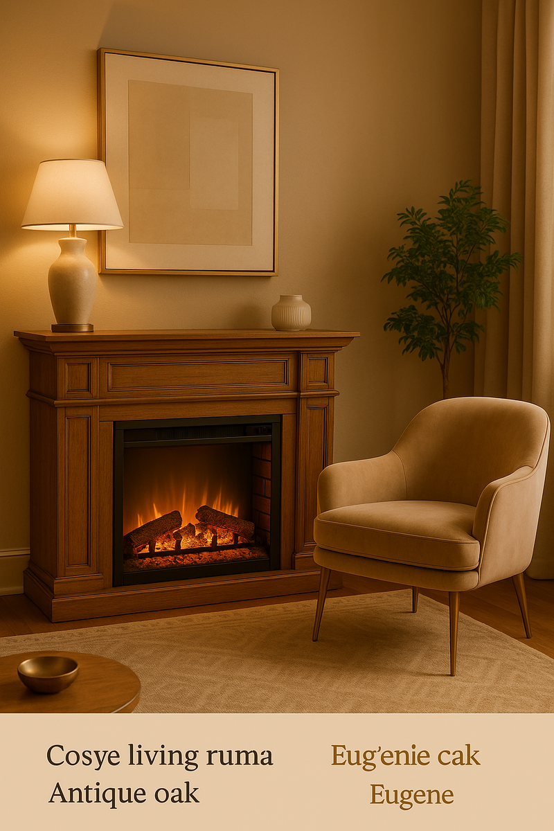    Создайте уют и комфорт с электрическим камином Country + Eugene: ваш идеальный спутник для домашнего тепла Kamin