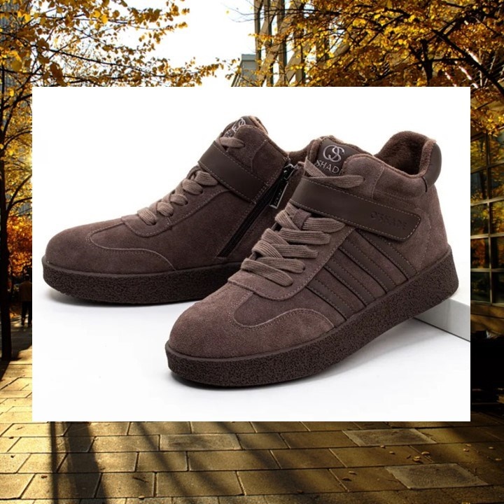 Женские замшеевые кеды 