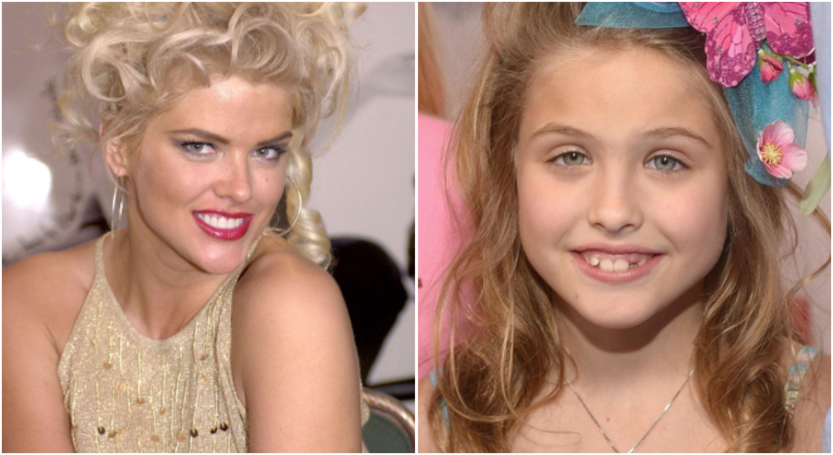 Дочь Анны Николь Смит росла с отцом. Фото: Pinterest