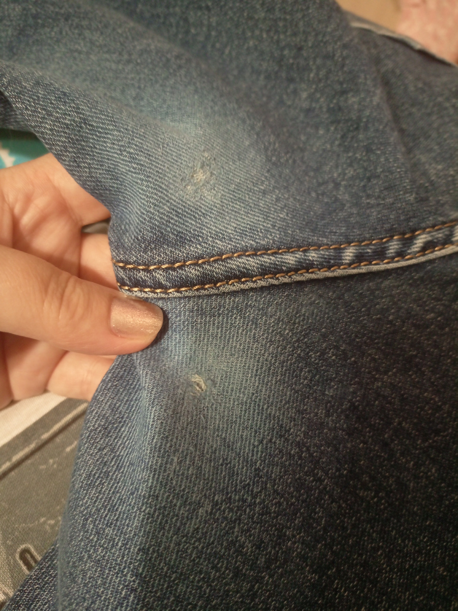 Протертые, любимые джинсы