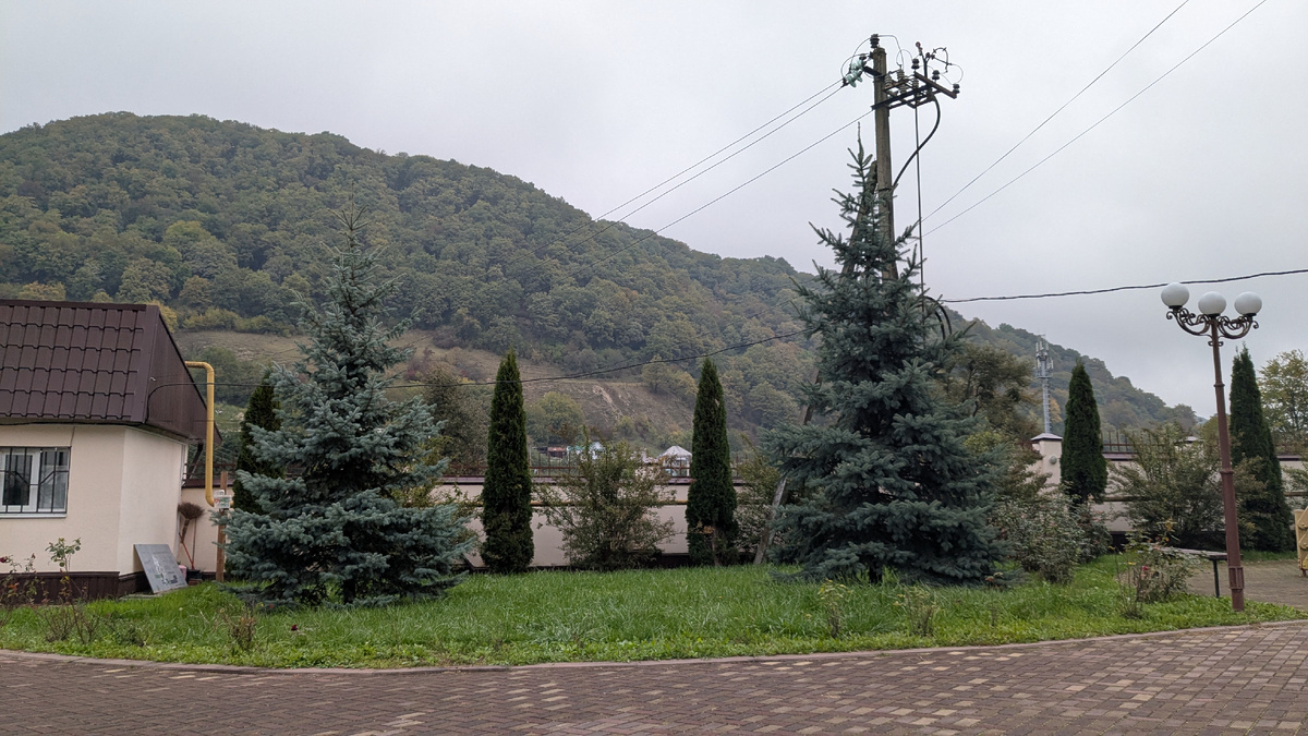 Виды в санатории. Фото автора