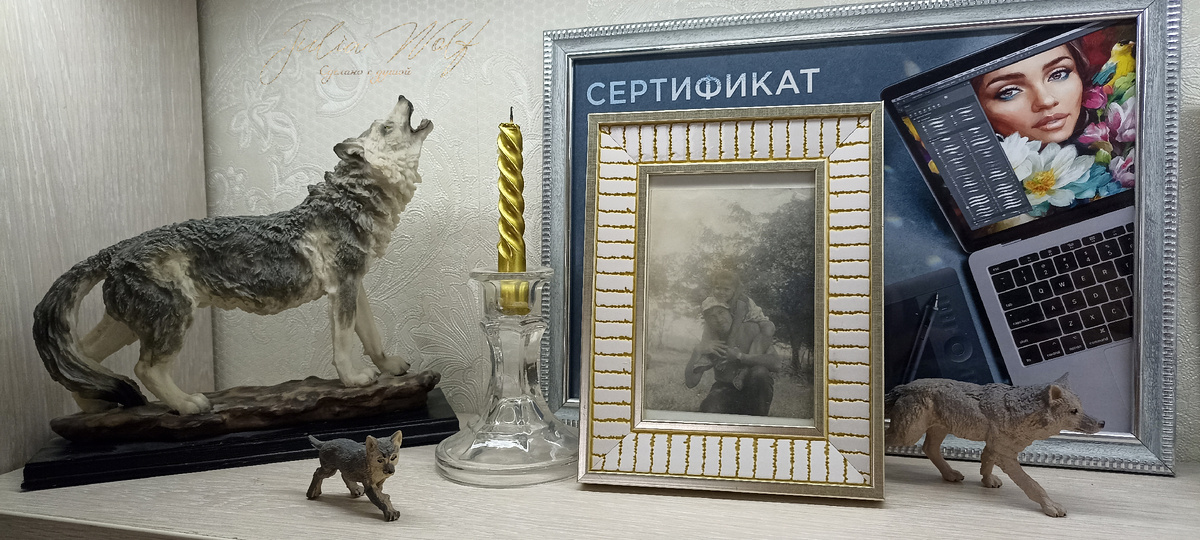 Джулия с отцом в детстве