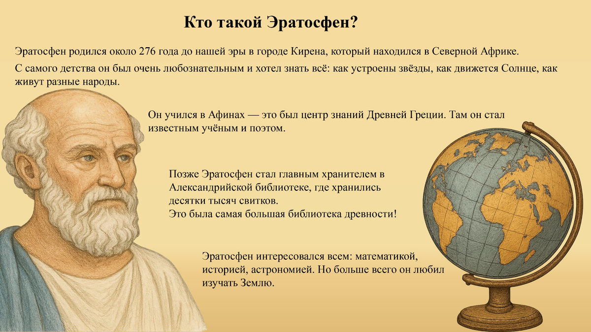 Кто такой Эратосфен?