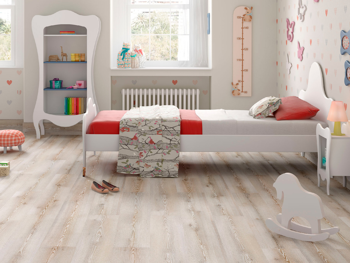 Где лучше использовать:
Спальни, гостиные, детские, кухни, балконы. Особенно хорош в домах с тёплым полом.

