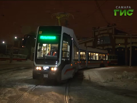 Трамвай на испытаниях