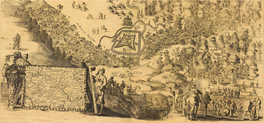 Засека с гравюры В. Гондиуса