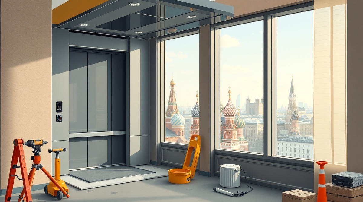 Замена лифтов в Москве