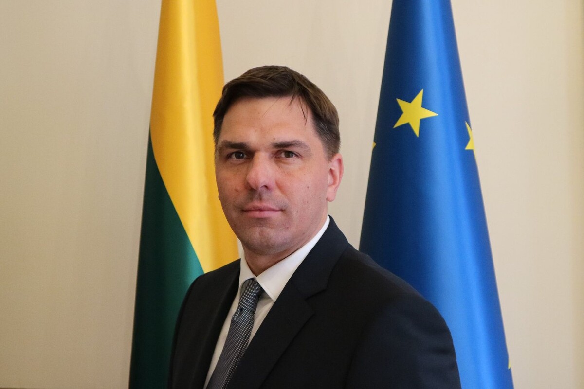    Министр культуры Литвы Игнотас Адомавичюс / Источник: © Министерство культуры Литвы