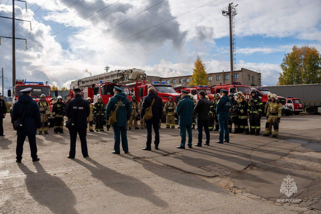    В Кирово-Чепецке отработали действия при аварийной ситуации на предприятии