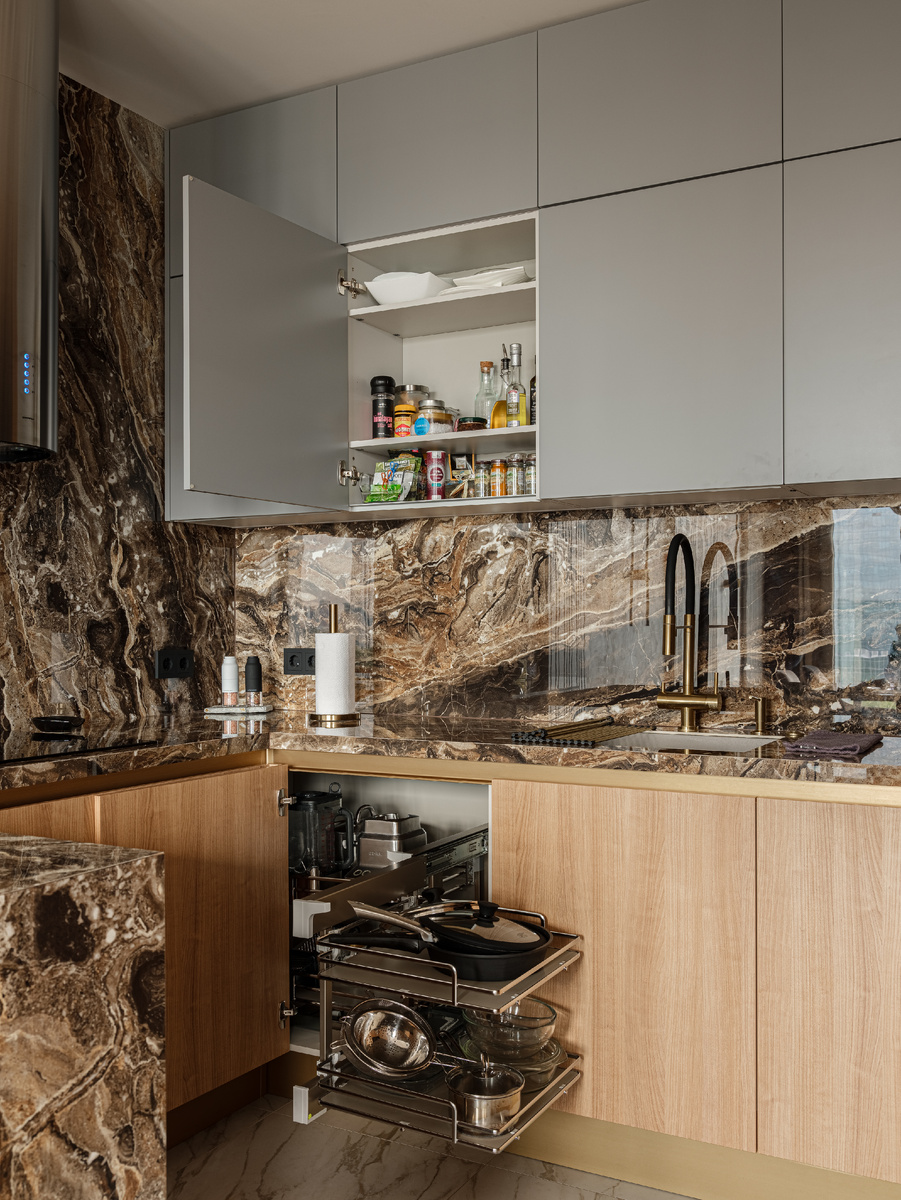 Варианты расположения бытовой техники в кухне