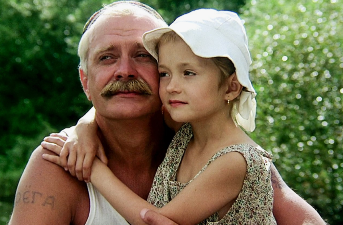 Надежда Михалкова с отцом Никитой Михалковым