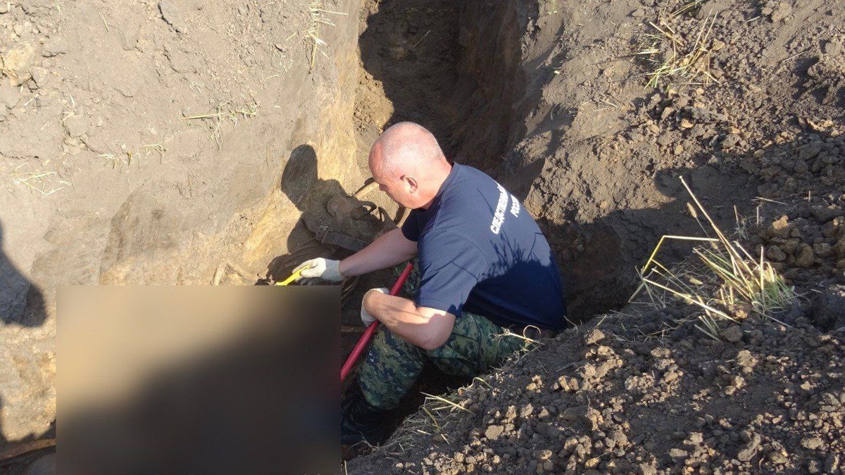    Останки 16 человек времен ВОВ обнаружили в Курске