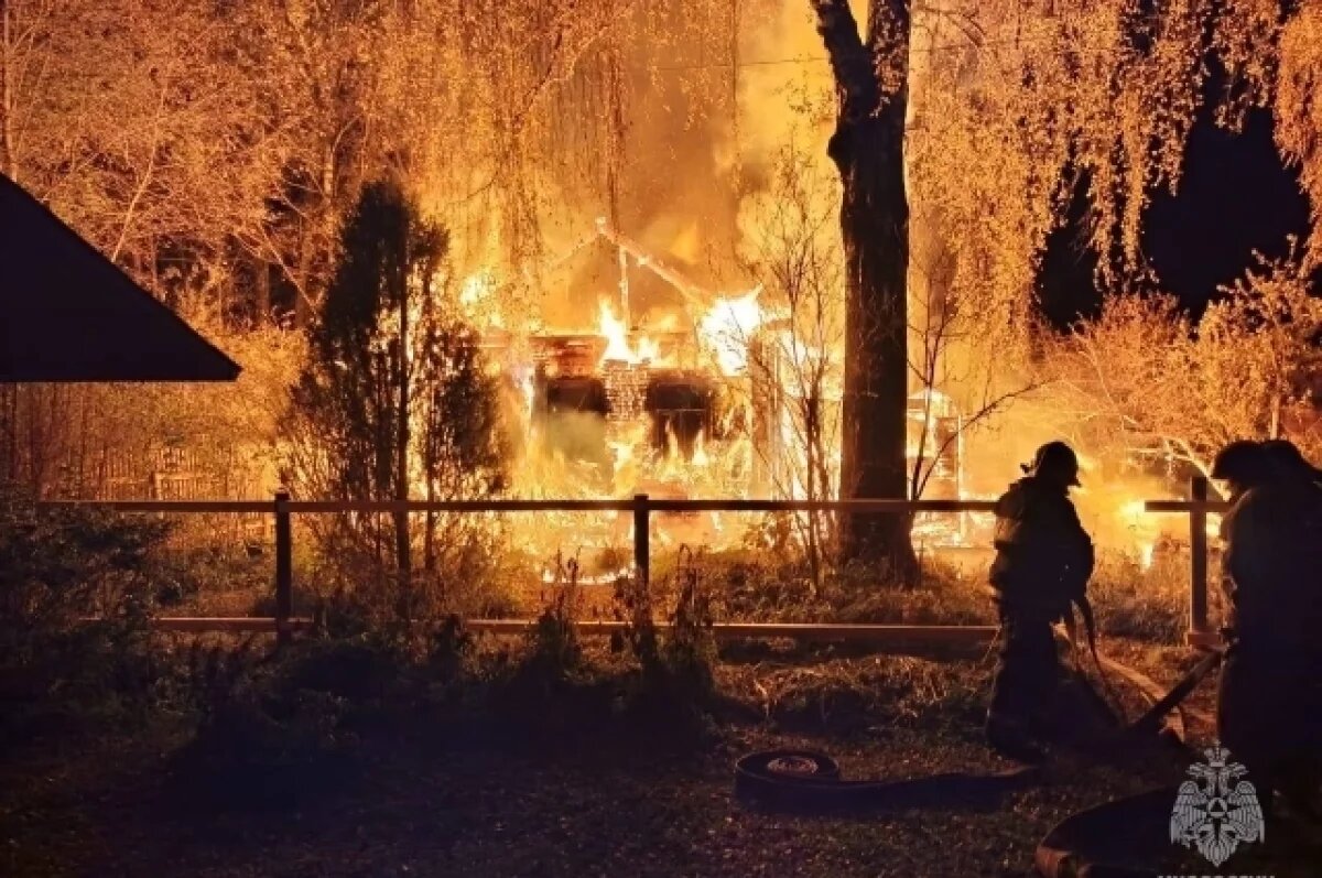    В Кимрском округе за сутки сгорели два жилых дома